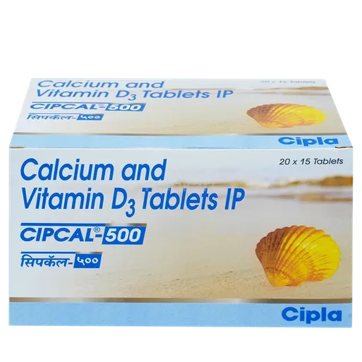 cipcal 500mg tablet 15's